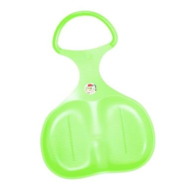 Imagem de oshhni Trenó de neve para crianças, trenó deslizante de areia com alça, brinquedo de esqui ao ar livre resistente, presente para brincar, tobogã para, Verde