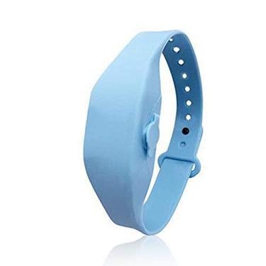 Imagem de Dispenser de Higienizador Mãos Pulseira Vestível Squizzy Recarregável Portátil para Adolescentes Adultos Viajando Manos Limpas Convenientes Em Qualque