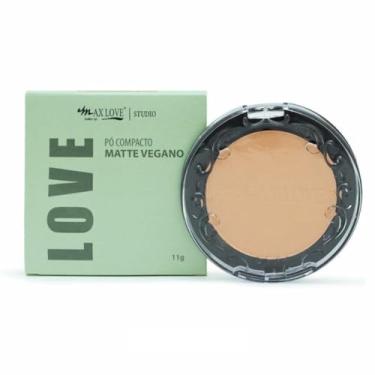 Imagem de Pó Compacto Matte Max Love - Vegano Cor 52, 11g - Sela Maquiagem, Controle de Oleosidade, Custo-Benefício