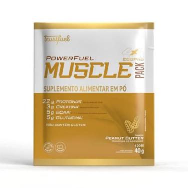 Imagem de MUSCLE PACK EGG PROTEIN PEANUT BUTTER 40g - MONODOSE - Trustfuel