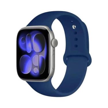 Imagem de Pulseira De Silicone Esportiva De 46mm, 42mm, 45mm, 44mm, 40mm Para Ap