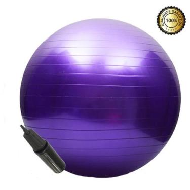 Imagem de Bola Pilates Suica Yoga Ginastica 65Cm Com Bomba De Mão - Infinity
