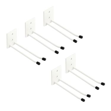 Imagem de Kit 5 Suportes De Parede Para Pendurar Cabos Rodos Vassouras NV803