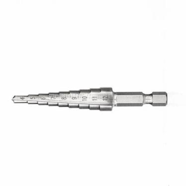 Imagem de Broca escalonada para metal 4-5-6-7-8-9-10-11-12mm 1pc gross
