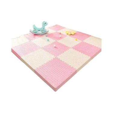 Imagem de Tapete De Brincar Para Crianças 30x30cm Em EVA, Carpete De Quebra-Cabe