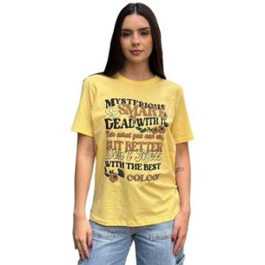 Imagem de Camiseta Feminina Estampada Mysterious Colcci-Feminino