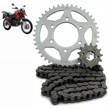 Imagem de Kit Relação Transmissão Tração Yamaha Xtz150 Crosser Todos anos e mode