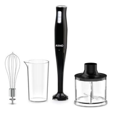Imagem de Mixer Arno Turbomix Pro 3 Em 1 Cor Preto, 110V