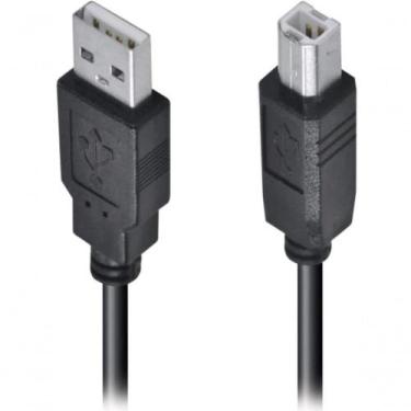 Imagem de Cabo USB 2.0 para Impressora e Multifuncional 1,8M Alta Velocidade 480
