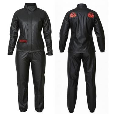 Imagem de Capa De Chuva PVC Feminino Conjunto Moto Race Motociclista Brascamp, P