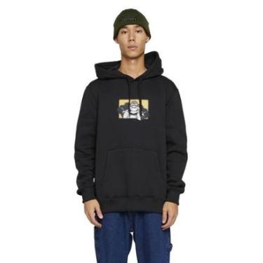 Imagem de Moletom Element Fech Burleys Hoody 305 Preto-Preto-GG-Masculino