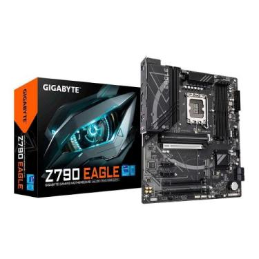 Imagem de Placa-Mãe Gigabyte Z790 EAGLE, Intel, ATX, DDR5, RGB, Preto - Z790 EAG