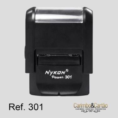 Imagem de Carimbo Nykon Autoentintado Ref. 301 - 26x9mm