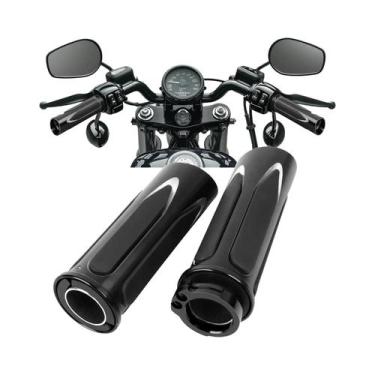Imagem de Manoplas De Guidão Para Motocicletas Harley Touring 25mm Para Road Kin