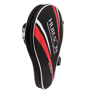 Imagem de Bolsa Pong Paddle Bolsa Protetora para Raquete de Tênis com Estojo para - Comporta 2 Pás E 3, Preto