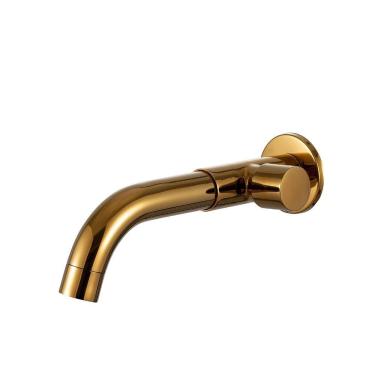 Imagem de Torneira Para Tanque de Parede Capivari Pingoo.casa - Dourado