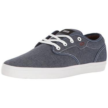 Imagem de Globe Tênis de Skate Motley Masculino, Azul escuro/branco, 7