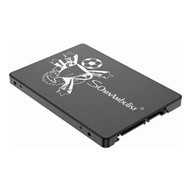 Imagem de Somnambulist SSD 120GB SATA III 6GB/S Interno Disco sólido 2,5”7mm 3D NAND Chip Up To 520 Mb/s (Preto Troféus-120GB)