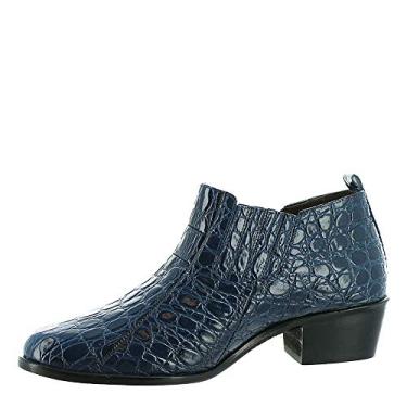 Imagem de Sapato Oxford masculino de couro Sandino Stacy Adams, Azul, 9.5 Wide