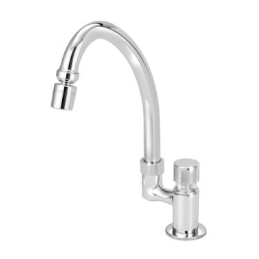 Imagem de Torneira Automática De Cozinha Articulado Mesa Metal Cromado