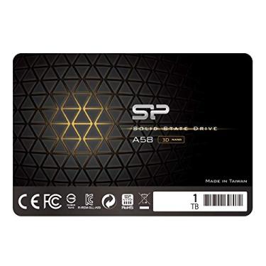 Imagem de Silicon Power 1TB SSD 3D NAND A58 SLC Cache Performance Boost SATA III 6.3 cm 7mm (0,28") Unidade de estado sólido interna