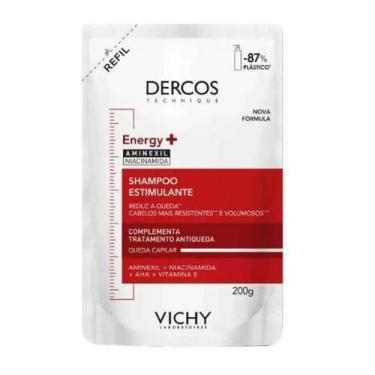 Imagem de Shampoo Est.  Dercos Energy+ Refil Vichy Antiqueda 200ml