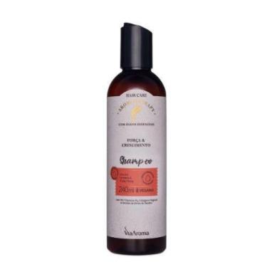 Imagem de Shampoo Força E Crescimento Aromatherapy Via Aroma - 240ml - Viaaroma