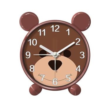 Imagem de Despertador, Urso Dos Desenhos Animados Relógio De Mesa Despertador A Pilhas Silencioso Despertador Decoração Para Casa Para O Quarto Mesa
