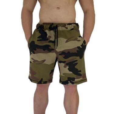 Imagem de Bermuda MXD Conceito Moletom Camuflado Deserto Masculina-Masculino