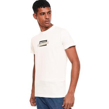 Imagem de Camiseta Diesel Masculina T-Diego-S7 Detail Branca-Masculino