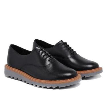 Imagem de Sapato Masculino Oxford Derby Tratorado Couro Premium 014-Masculino