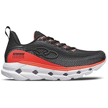 Imagem de Tênis Olympikus Perfect 3 184 Infantil - Preto e Laranja (br_footwear_size_system, big_kid, numeric, numeric_35)