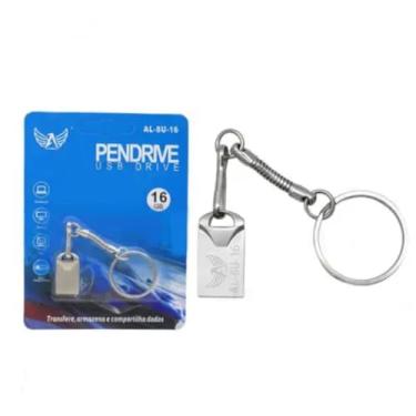 Imagem de Pen Drive Chaveiro 16GB Unidade Flash USB Pen Drive mini de Alta Velocidade, USB AL-8U-16