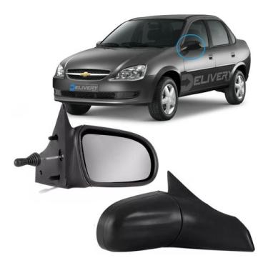 Imagem de Par Retrovisor Corsa Sedan Classic 2011 2016 Com Controle - Retrovex