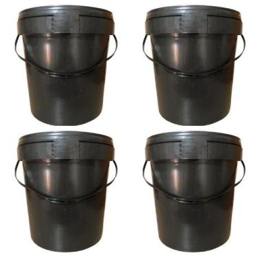 Imagem de Balde 3L Para Passar Pano - 04 Pçs - Nastripack