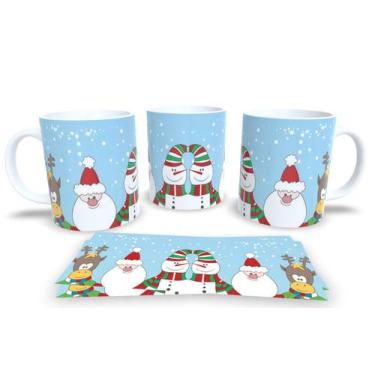 Imagem de Canecas de Porcelana Personalizadas 6 - Estampa Sublimada, Mod.82