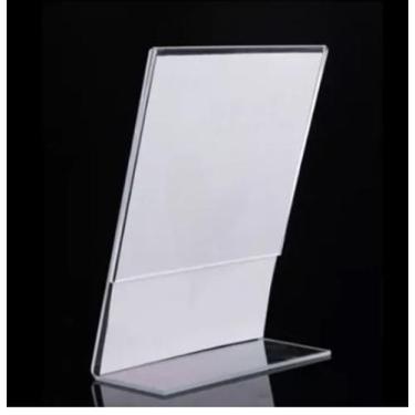 Imagem de Display L 15x21cm A5 Expositor Balcão Mesa Folder Bar Papel - AGV Cria