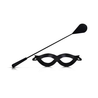 Imagem de Kit Tiazinha Máscara Fina e Chibata Sex Shop Sensual Sexy - Sexy Fanta