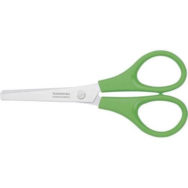 Imagem de Tesoura Escolar sem Ponta Colorida 4 POL/10 CM - Tramontina
