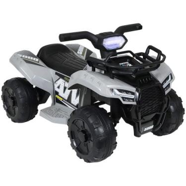 Imagem de Quadriciclo Elétrico 6V Cinza Bel, 6V, Único