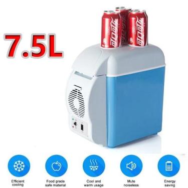 Imagem de Mini Geladeira Cooler Para Viagens De Carro - 12v 7 Litros - Frio/ Que