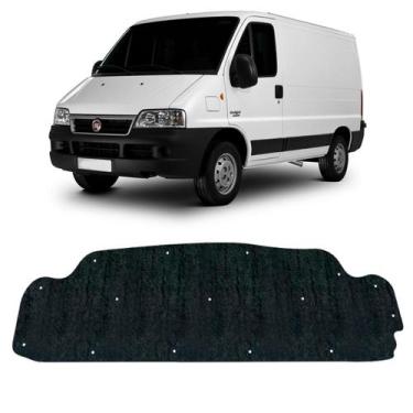 Imagem de Forro Capo Fiat Ducato 2004 2017 Manta Autocolante Isolante + Presilha
