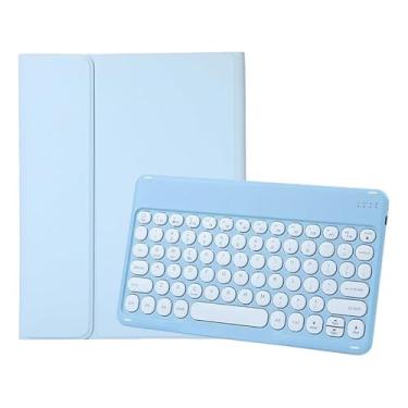 Imagem de Capa Para Tablet Com Tampa Redonda e Teclado Tab S7 Plus / S7 FE / S8 Plus 12,4 Polegadas