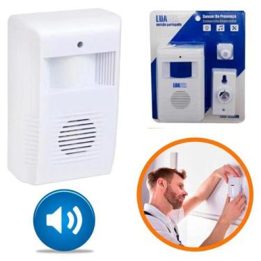 Imagem de Sensor De Presença Sonoro Detector De Movimento Anunciador - Mrsemente