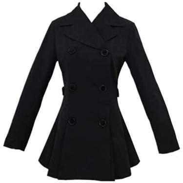 Imagem de Cos Fate Grand Order Terceiro Aniversário Scathach Dust Wind Trench Coat Outwear Uniforme Fantasias Cosplay, Feito sob medida, One Size