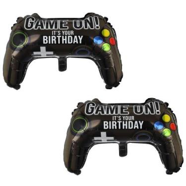 Imagem de Balões Mylar Foil para Controle de Videogame (2 Unidades) - 25x15,7cm