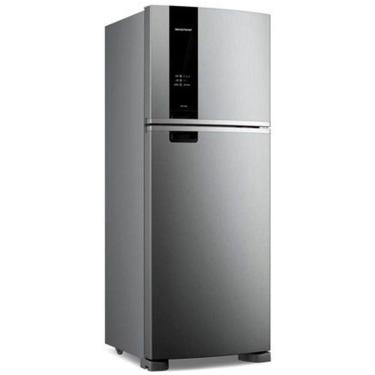 Imagem de Geladeira Brastemp Frost Free Duplex Inox 461 Litros BRM45JK - 110 Volts