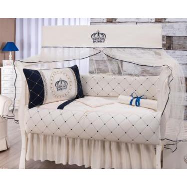 Imagem de kit de berço menino 100 algodão - maria enxovais, LORENZO