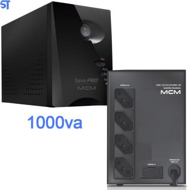Imagem de Estabilizador Save Pro mcm 1000va 220 Para 220v