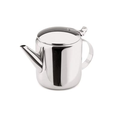 Imagem de Bule em Aço Inox Com Tampa e Bico 700ml Baixo Servir Café